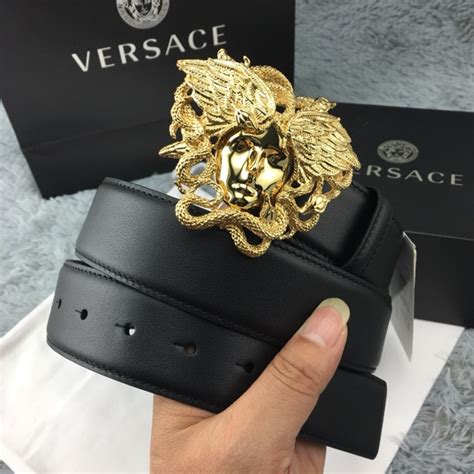 versace medusa belt buckle replica|versace medusa snake wings belt.